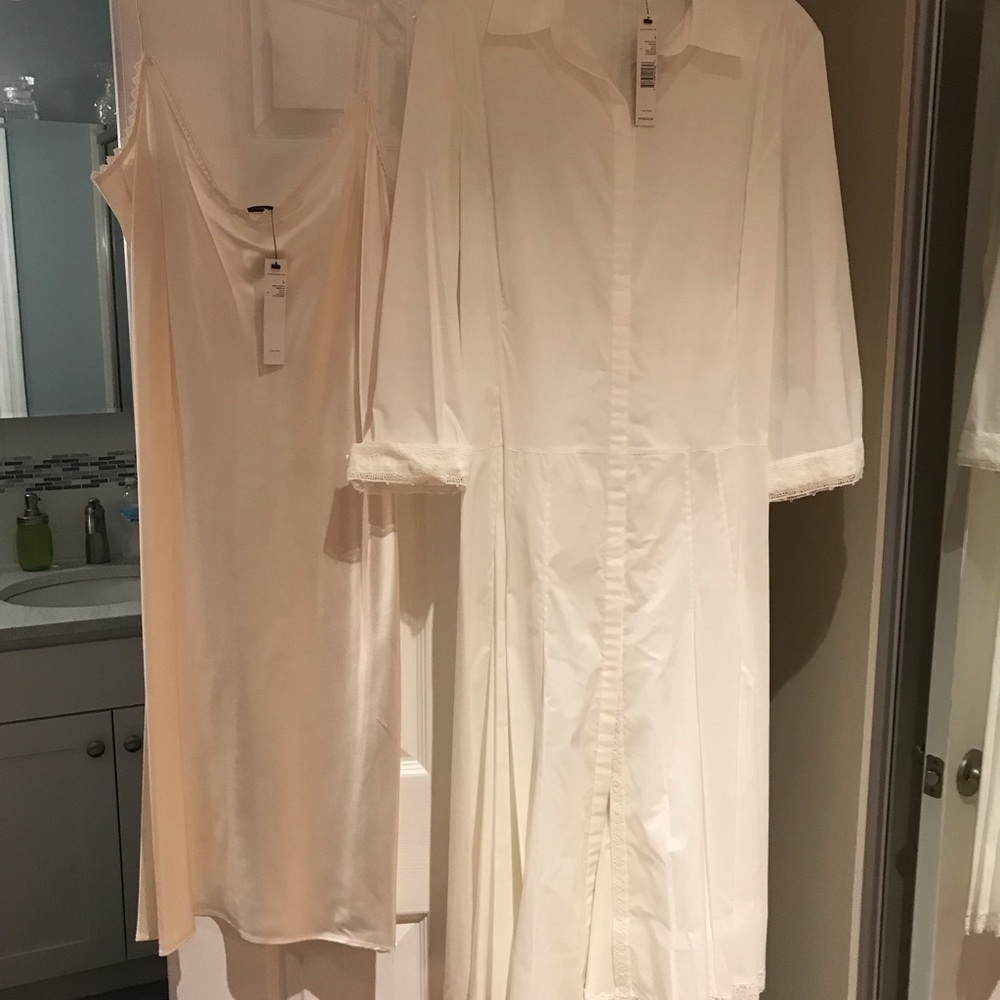 Elie Tahari slip and dress! ❤️❤️